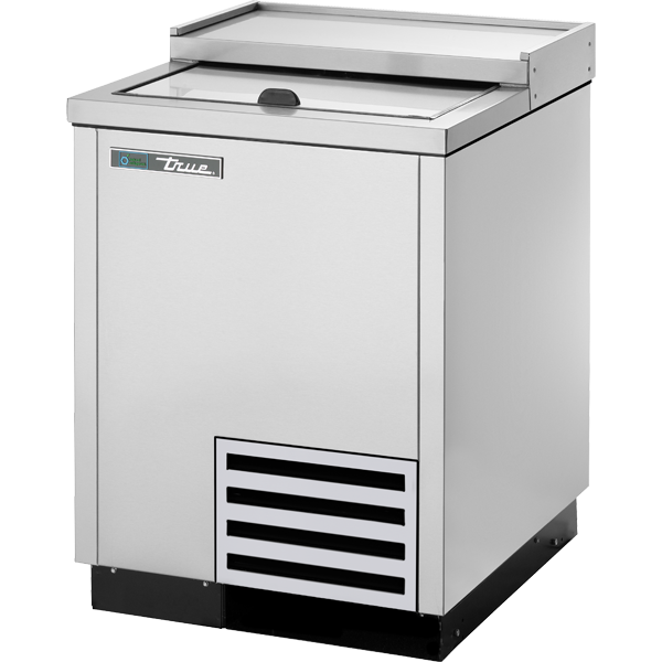 True T-24-GC-S-HC Glass Chiller, Stainless Exterior, 24"