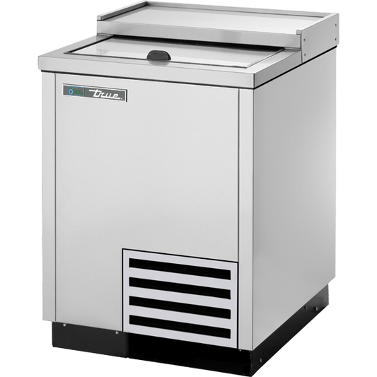 True T-24-GC-S-HC Glass Chiller, Stainless Exterior, 24"