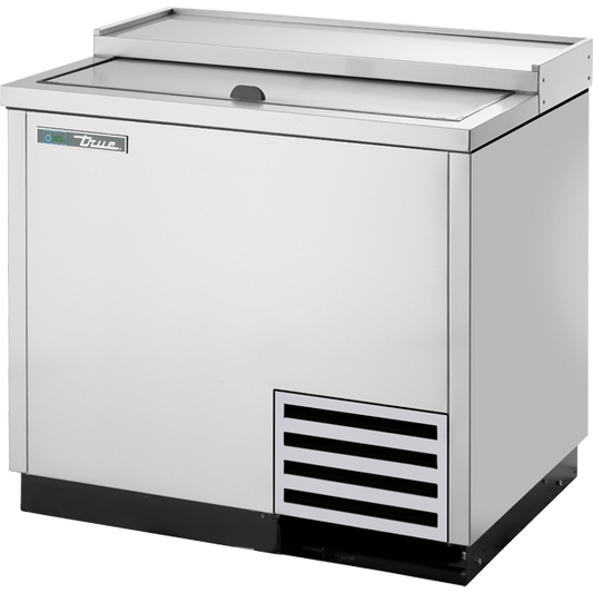True T-36-GC-S-HC Glass Chiller, Stainless Exterior, 36"
