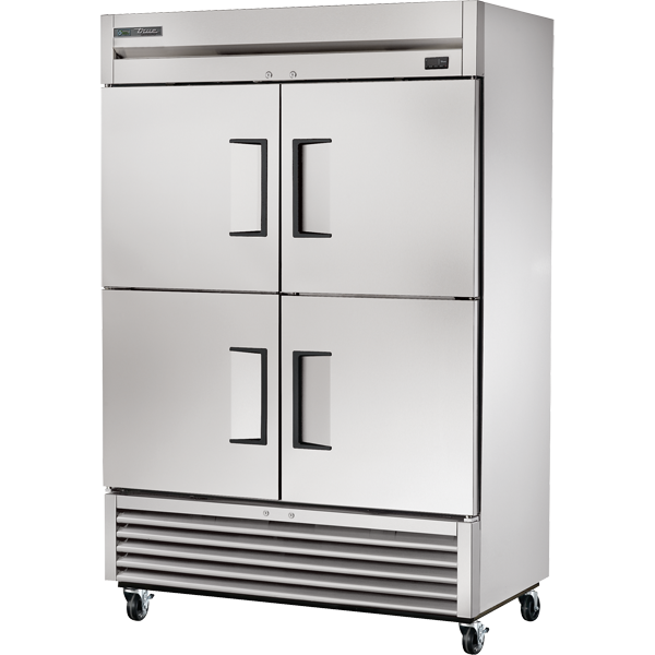 True T-49-4-HC Reach-In Refrigerator, 4 Solid Doors, 49 cu.ft.