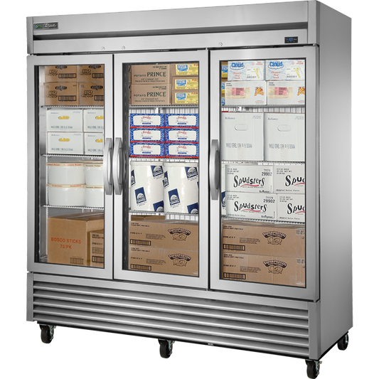True T-72FG-HC FGD01 Reach-In Freezer, Glass Door, 72 cu.ft.