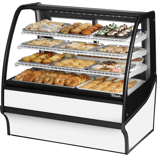True TDM-DC-48-GE/GE-W-W Display Merchandiser, Dry Case, 48", White