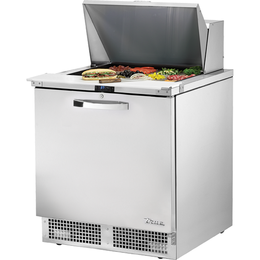 True TFP-32-12M-HC SPEC3 Prep Table, 32", 12-Pan, Spec Package