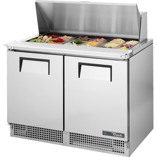 True TFP-48-18M-HC Prep Table, 48", 18-Pan