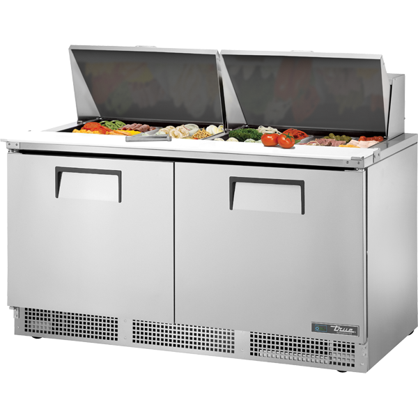 True TFP-64-24M-HC Prep Table, 64", 24-Pan