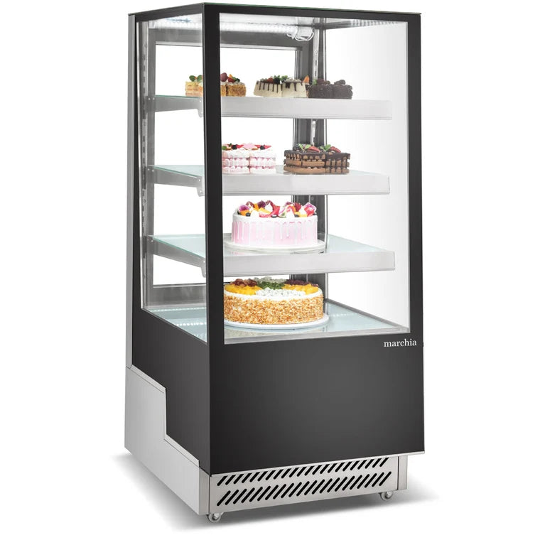 Marchia TMB25 25 Inch Glass Door Merchandiser Refrigerator 35.6 °F to 46.4°F