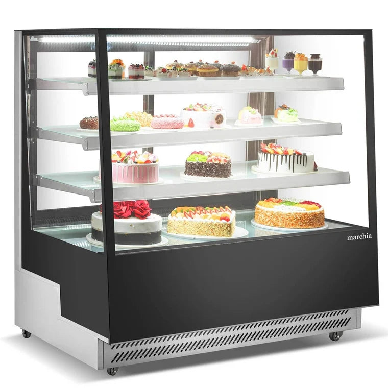 Marchia TMB60 59 Inch Glass Door Merchandiser Refrigerator 35.6 °F to 46.4°F