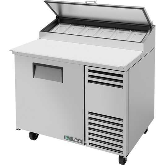 True TPP-AT-44-HC Pizza Prep Table, 44", Refrigerated Rail