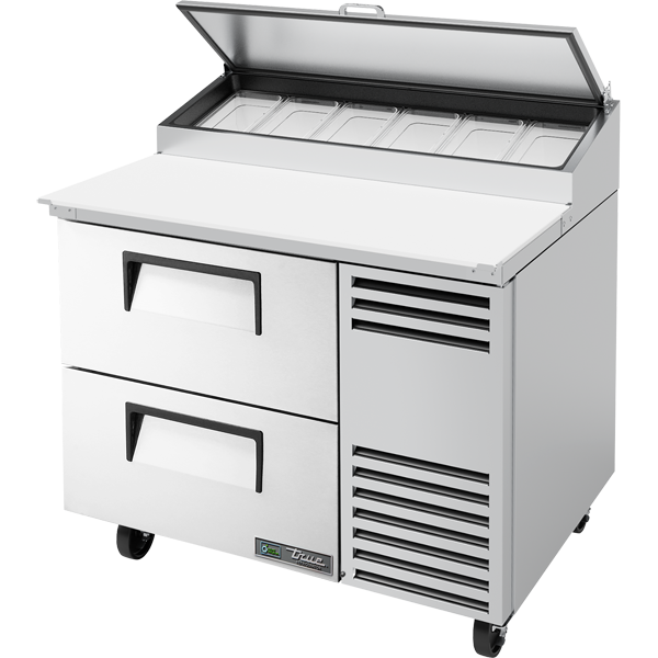 True TPP-AT-44D-2-HC Pizza Prep Table, 44", 2 Drawers