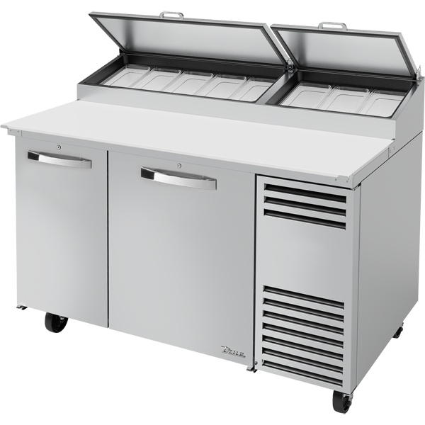 True TPP-AT-60-HC SPEC3 Pizza Prep Table, 60", Refrigerated Rail, Spec Package