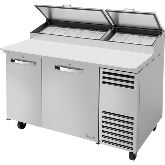 True TPP-AT-60-HC SPEC3 Pizza Prep Table, 60", Refrigerated Rail, Spec Package