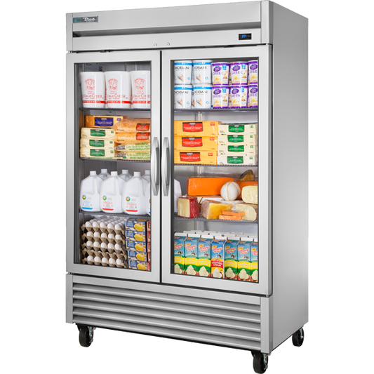 True TS-49G-HC FGD01 Transport Refrigerator, 49 cu.ft., Glass Door