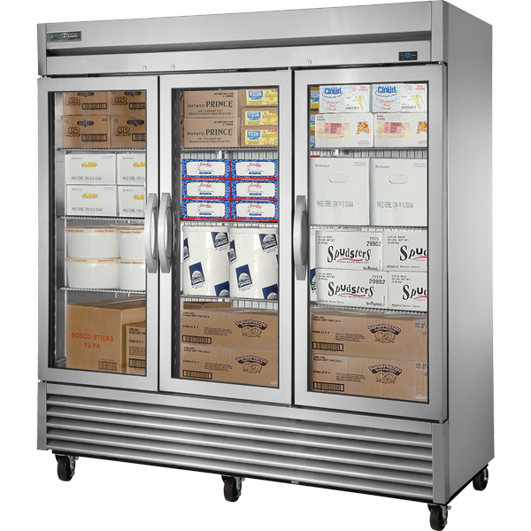 True TS-72FG-HC FGD01 Transport Freezer, Glass Door, 72 cu.ft.
