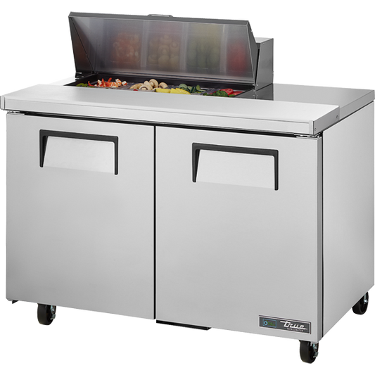 True TSSU-48-08-HC Sandwich Salad Prep Table, 48", 8-Pan