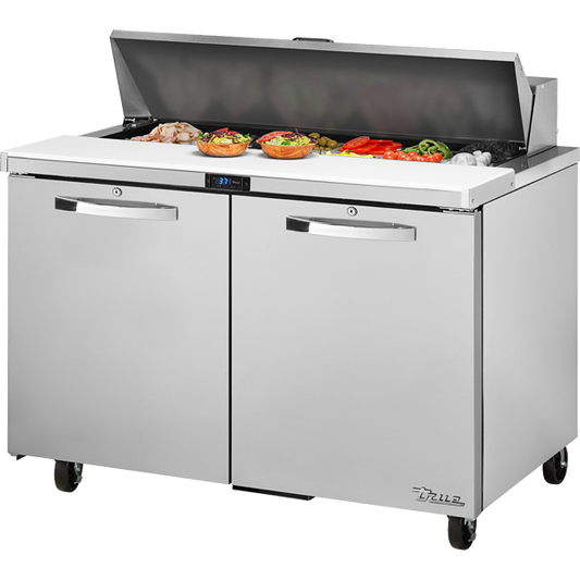 True TSSU-48-12-HC SPEC3 Sandwich Salad Prep Table, 48", 12-Pan