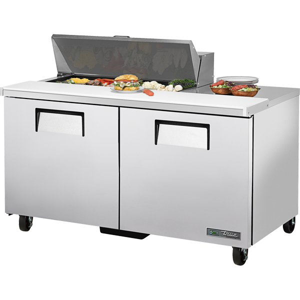 True TSSU-60-10-HC Sandwich Salad Prep Table, 60", 10-Pan