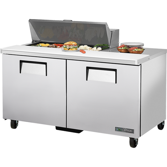 True TSSU-60-10-HC Sandwich Salad Prep Table, 60", 10-Pan