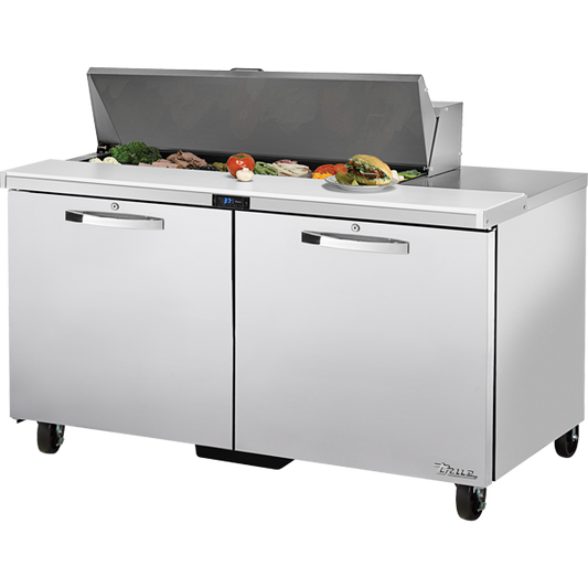 True TSSU-60-12-HC SPEC3 Sandwich Salad Prep Table, 60", 12-Pan