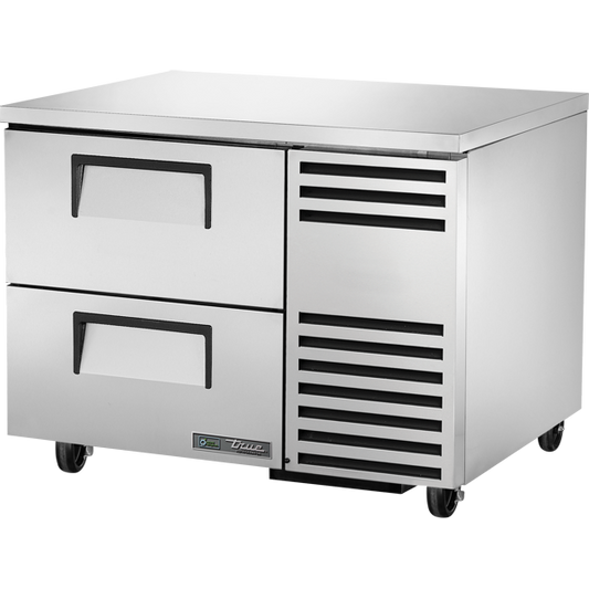 True TUC-44D-2-HC Undercounter Refrigerator, 44", 2 Drawers