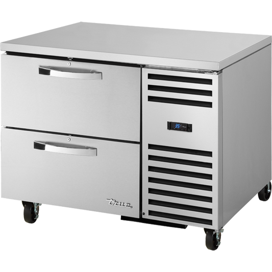 True TUC-44D-2-HC SPEC3 Undercounter Refrigerator, 44", 2 Drawers