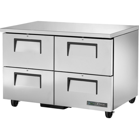True TUC-48F-D-4-HC Undercounter Freezer, 48", 4 Drawers