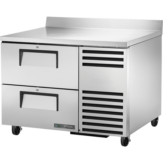 True TWT-44D-2-HC Worktop Refrigerator, 44", 2 Drawers