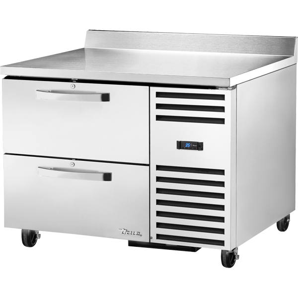 True TWT-44D-2-HC SPEC3 Worktop Refrigerator, 44", 2 Drawers, Spec Package