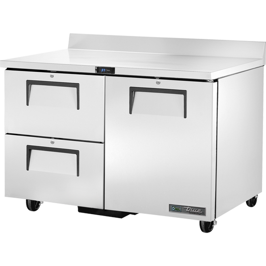 True TWT-48D-2-HC Worktop Refrigerator, 48", 2 Drawers