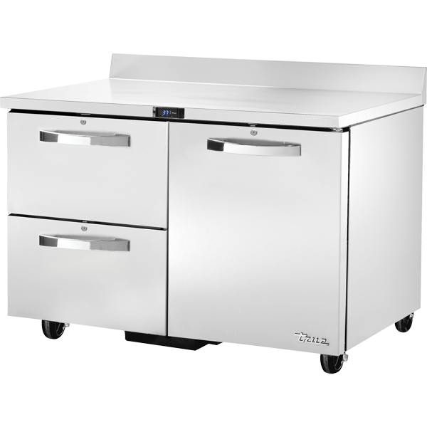 True TWT-48D-2-HC SPEC3 Worktop Refrigerator, 48", 2 Drawers, Spec Package