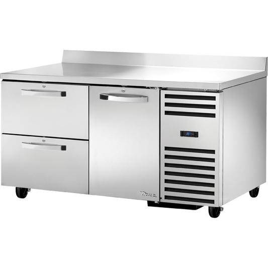 True TWT-60-32D-2-HC SPEC3 Worktop Refrigerator, 60", 2 Drawers, Spec Package
