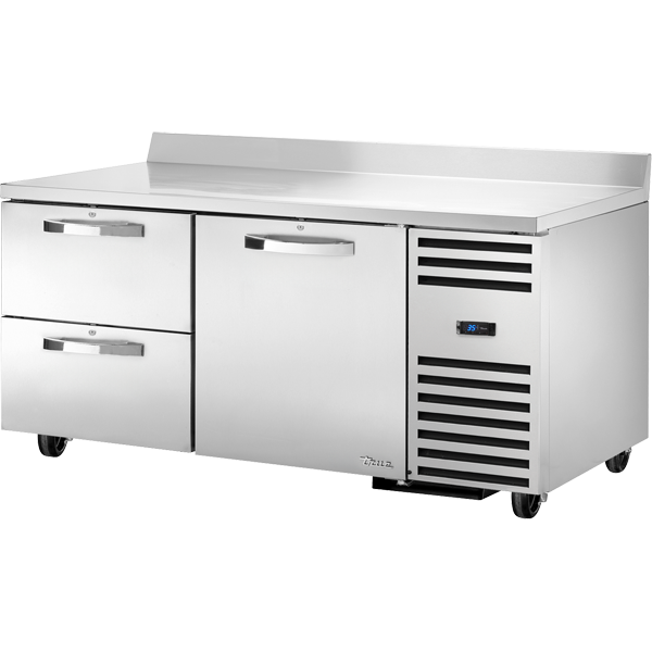 True TWT-67D-2-HC SPEC3 Worktop Refrigerator, 67", 2 Drawers, Spec Package