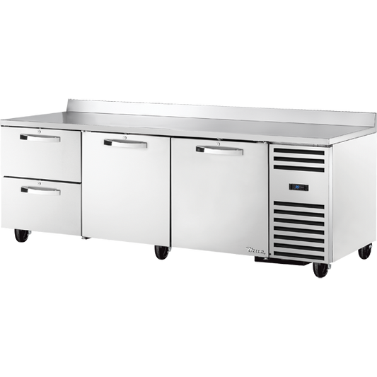 True TWT-93D-2-HC SPEC3 Worktop Refrigerator, 93", 2 Drawers, Spec Package