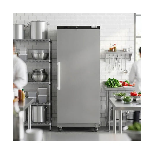 UNITY U-22RE 18 Cu.Ft. 1 Solid Door Reach-In Refrigerator 36°F to 47°F