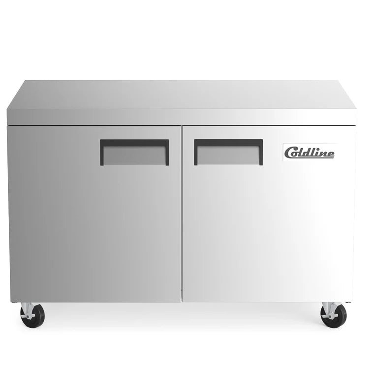 Coldline UC-48R 48” Undercounter Work Top Refrigerator - 12 Cu. Ft.