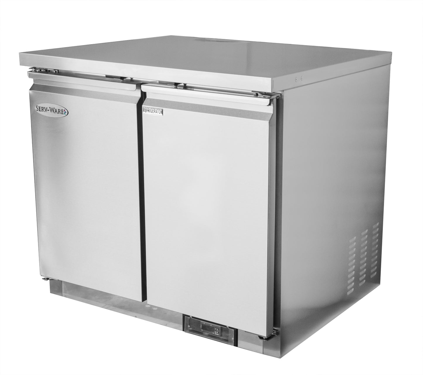 Serv-Ware UCF-36-HC** Under-Counter Freezer 36.4", 7.7 cu.ft.