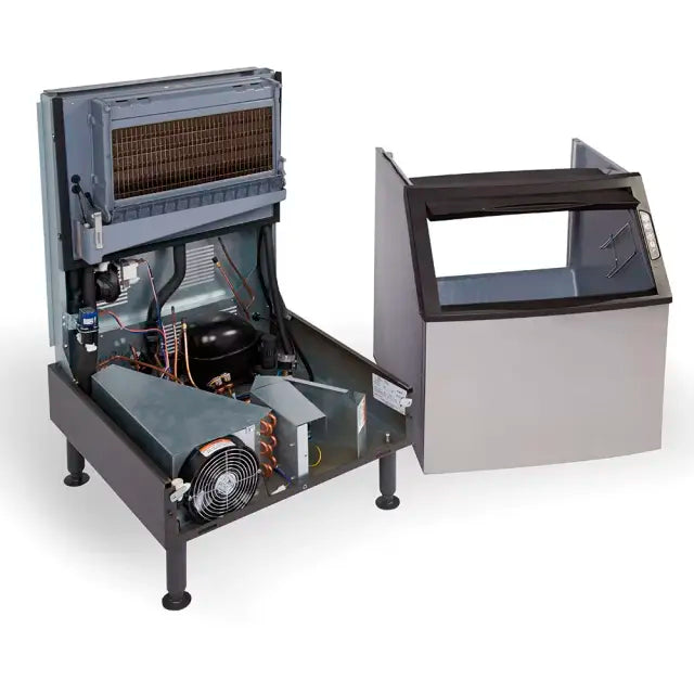 Manitowoc UDF0140A NEO Undercounter Full Dice Ice Machine Head and Bin 135 lb/24 hr Air-Cooled