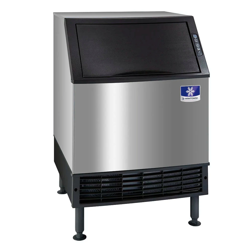Manitowoc UDF0140A NEO Undercounter Full Dice Ice Machine Head and Bin 135 lb/24 hr Air-Cooled