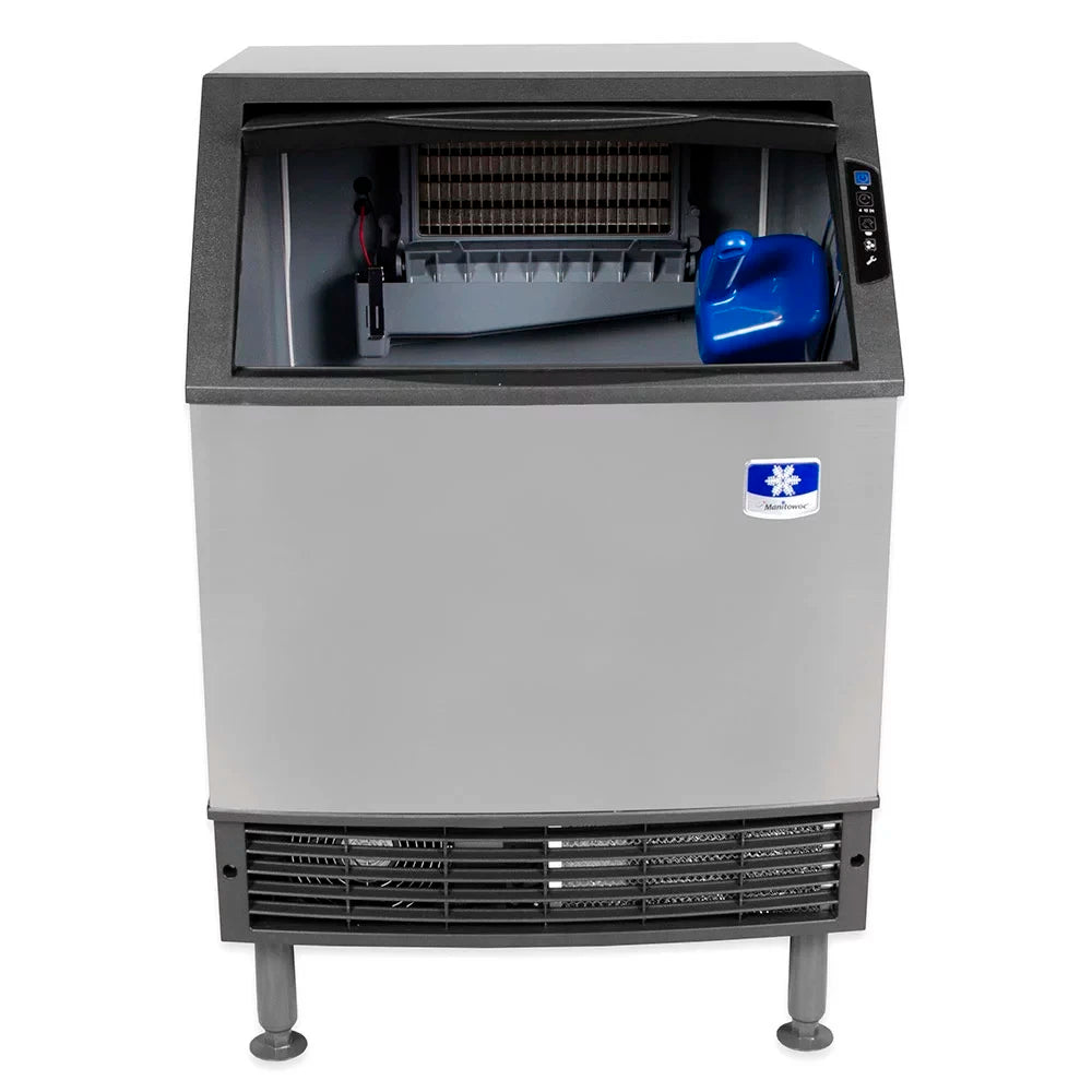 Manitowoc UDF0190A NEO Undercounter Full Dice Ice Machine Head and Bin 198 lb/24 hr Air-Cooled