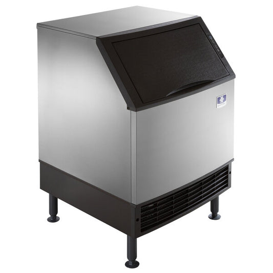 Manitowoc UYF0190A NEO Undercounter Half Dice Ice Machine Head and Bin 193 lb/24 hr Air-Cooled