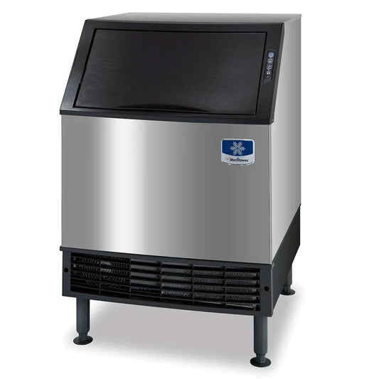 Manitowoc UYF0240A NEO Undercounter Half Dice Ice Machine Head and Bin 219 lb/24 hr Air-Cooled