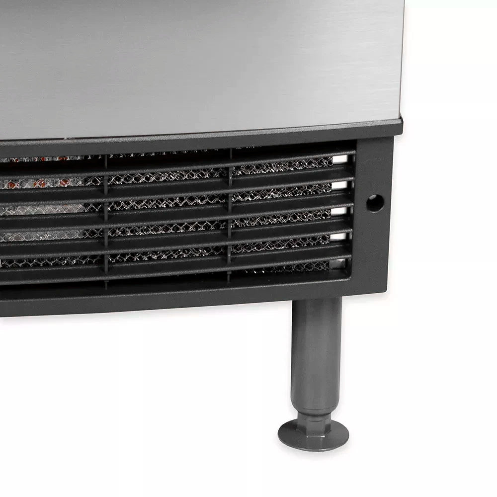 Manitowoc UYF0240A NEO Undercounter Half Dice Ice Machine Head and Bin 219 lb/24 hr Air-Cooled