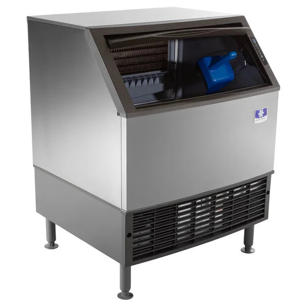 Manitowoc UYF0310W NEO Undercounter Half Dice Ice Machine Head and Bin 293 lb/24 hr Water-Cooled