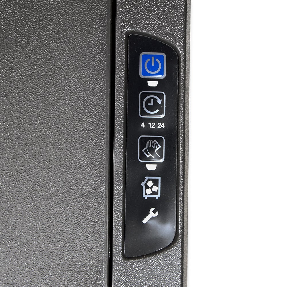 Manitowoc UYF0310A NEO Undercounter Half Dice Ice Machine Head and Bin 290 lb/24 hr Air-Cooled