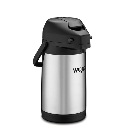 Waring WCA25 Commercial 2.5 Liter Stainless Steel Insulated Beverage Airpot