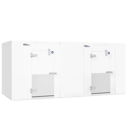 coldline WCFP10x18-FL 10 x 18 Feet Cooler and Freezer Combo Box with Floor