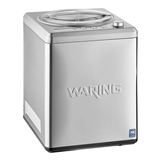 Waring WCIC25 Commercial Compressor Ice Cream Maker Stainless Steel Removable Mixing Batch Bowl Component