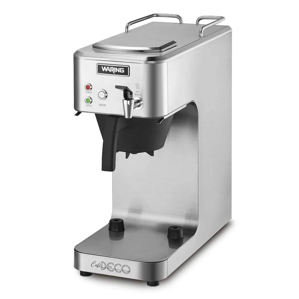 Waring WCM60PT Commercial Thermal Carafe Coffee Brewer Head with Pourover Option 120V Console