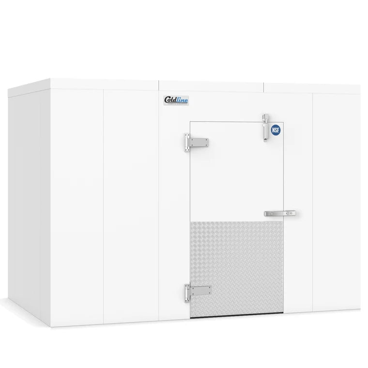 Coldline WCP10X12 10 x 12 Foot Indoor Walk-In Cooler Box, 4-Inch Insulation