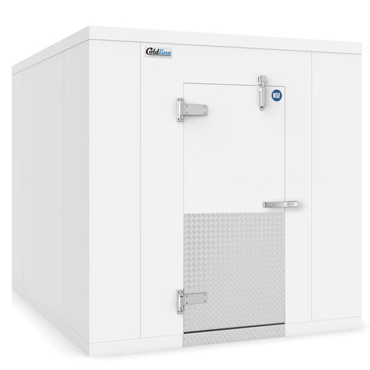 Coldline WCP8X10 8 x 10 Walk-In Refrigerator Cooler Box with 4 Inch Insulation