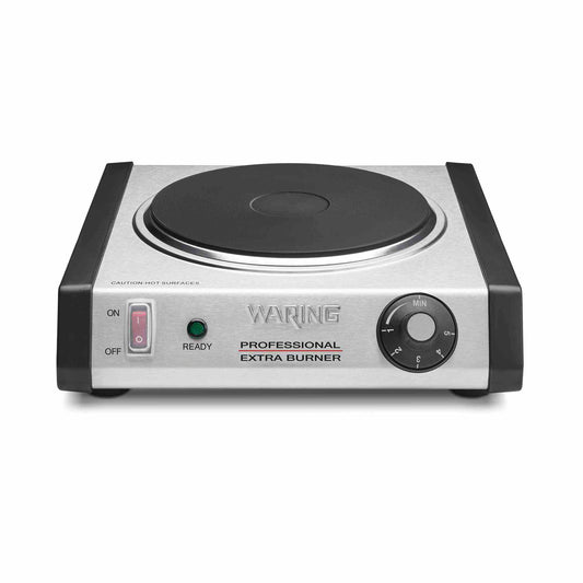 Waring WEB300 Commercial Single Solid Burner Head 120V Tabletop Electric Cooking Unit